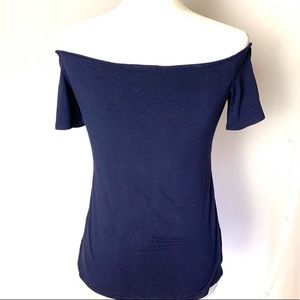 White House Black Market OFF THE SHOULDER TOP